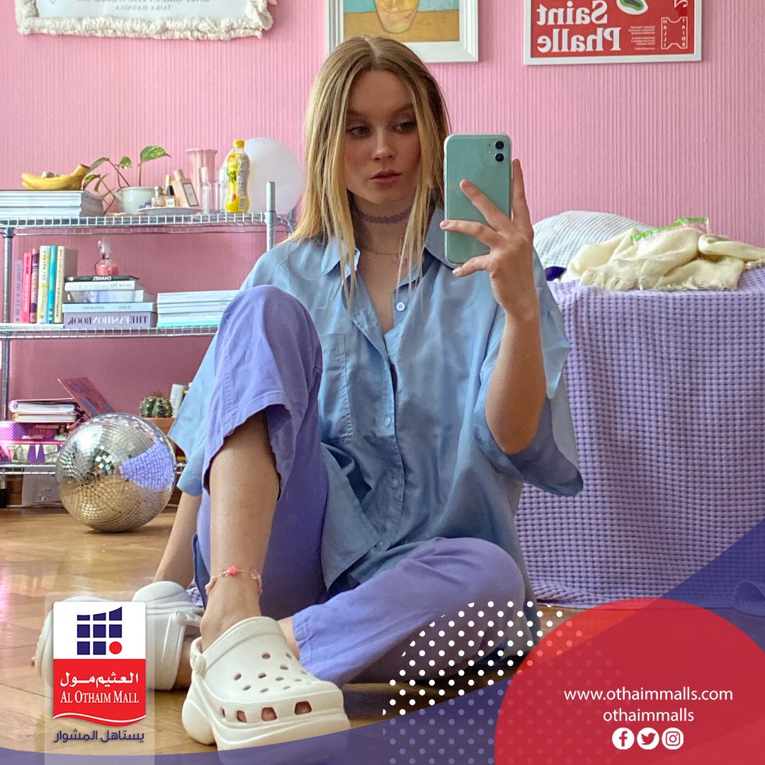 OthaimMalls's tweet photo. هذا لون الباستيل المفعم بالحيوية ⚡️✨
#CrocsBAE

Now this is a pastel palette to live for 😍 @ainocollin_

#كروكس 
#العثيم_مول_يستاهل_المشوار 
@Malothaim https://t.co/xS70SKj6YB