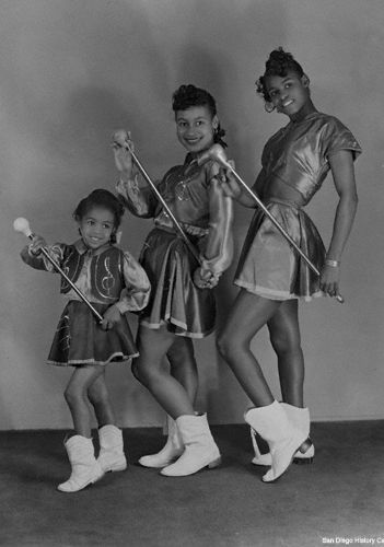 Historic images of Black American Women and the their Majorett culture.It's so beautiful, elegant, feminine and black. I love it.A thread