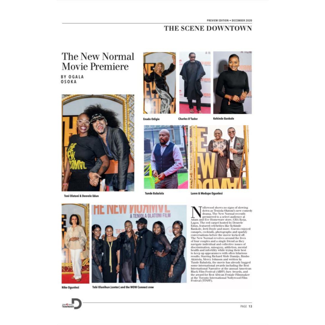 GLGcomms's tweet photo. Featured in the Debut Edition of The Will Downtown Magazine is a story on The New Normal Movie premiere.
Thanks to Ogala Osoka, The Will Downtown editor @latashalagos and everyone @TheWillDowntown for the feature!
Click https://t.co/2k1E8iawsv to read.
#WatchTheNewNormal https://t.co/jjNnvEO7Nj
