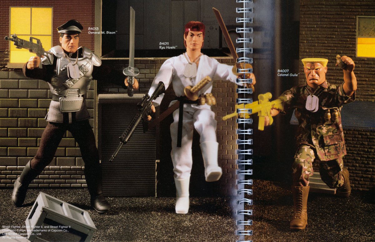 Monzo12782's tweet photo. Hasbro 12" General M. Bison, Ryu Hoshi: whatever, good enough for action figures from 1994
Hasbro 12" COLONEL GUILE: 
#StreetFighter https://t.co/FneJwOkuWT