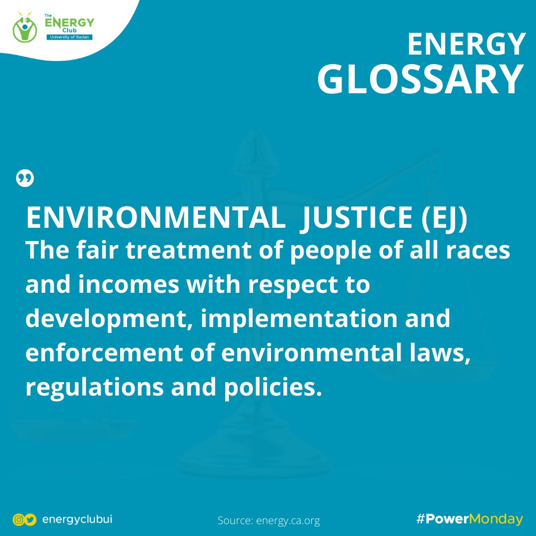Energyclubui's tweet photo. Environmental Justice...This concept is totally amazing...Keeping our environment safe regardless of it being urban or rural should be a top priority ✨✨
#energyclubui #powermonday #keepourearthclean #savetheearth #environmentaljustice https://t.co/773tUEVfwb