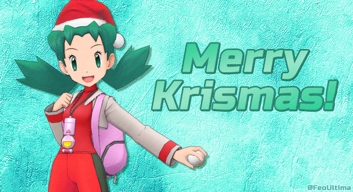 And that's the end of my thread about Pokémon Crystal and Kris' 20th anniversary.Merry Krismas!