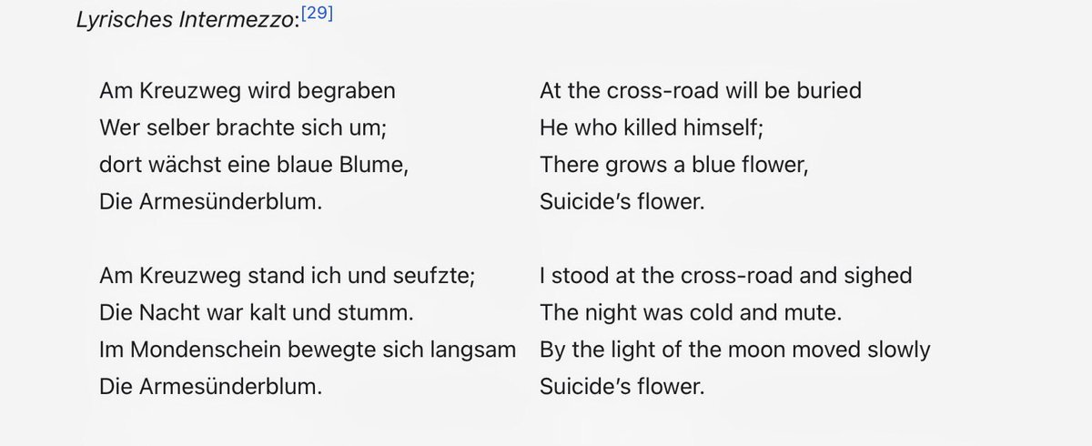 Starting from the mid-1820s, Heine distanced himself from Romanticism by adding irony, sarcasm, and satire into his poetry, and making fun of the sentimental-romantic awe of nature and of figures of speech in contemporary poetry and literature.