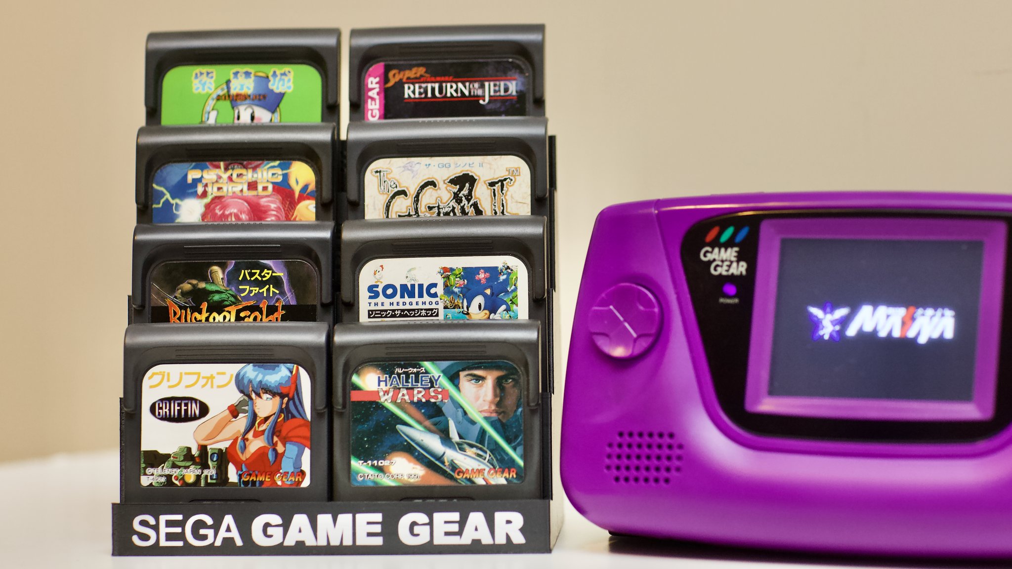 本物品質の ゲームギア本体 Custom Lcd ソフト12本セット Gear Game 携帯用ゲーム本体 News Elegantsite Gr