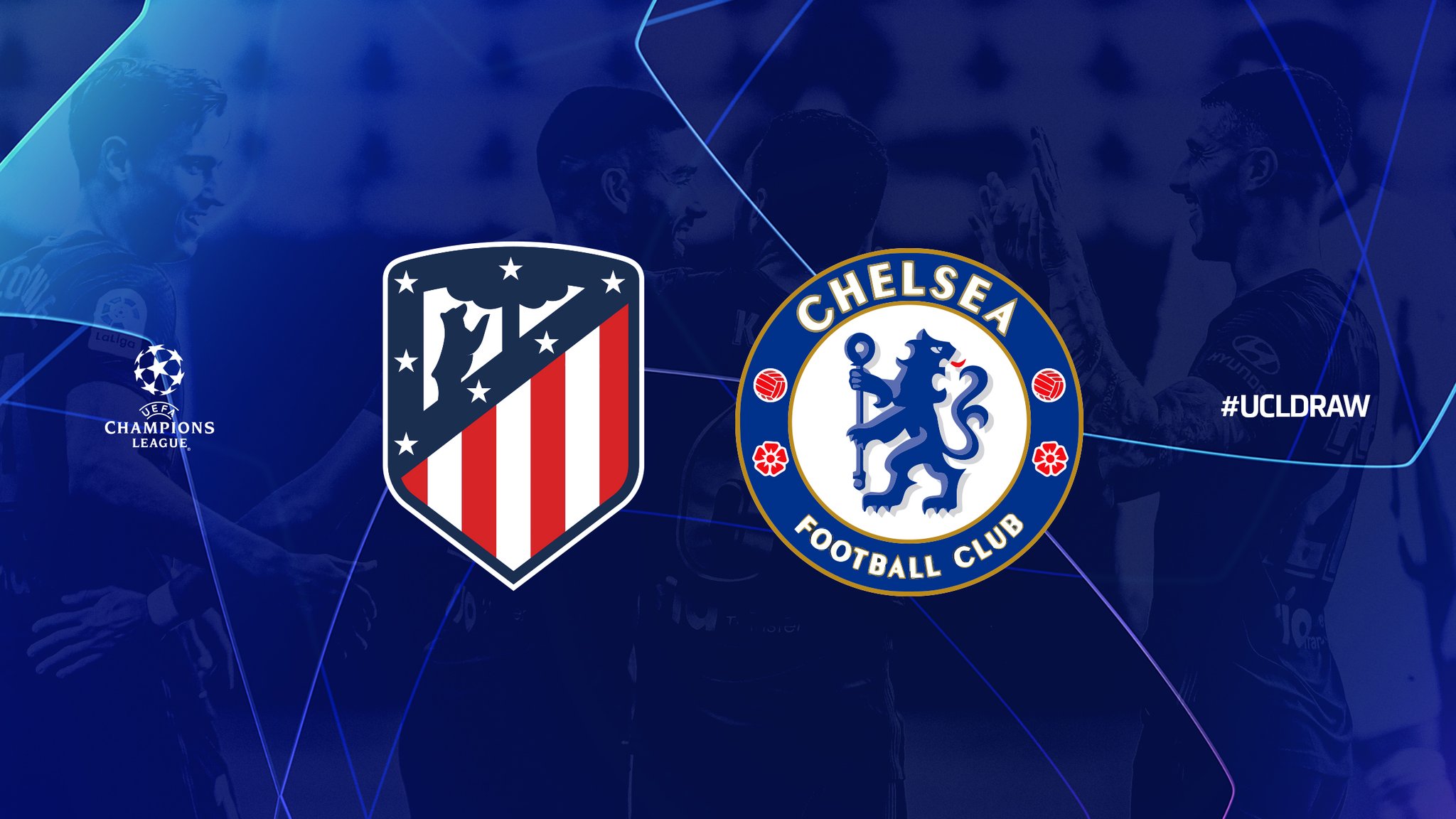 El Atlético de Madrid se medirá al Chelsea.