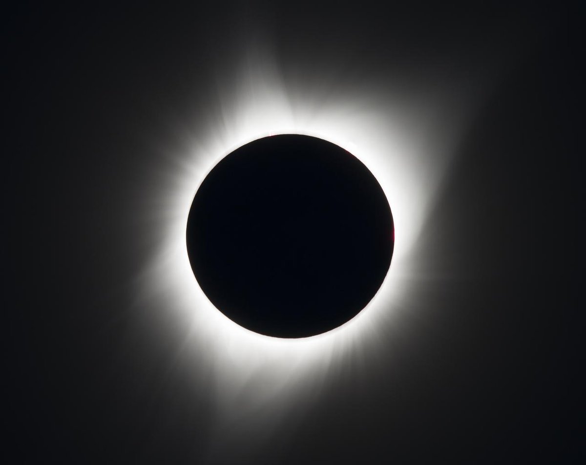 There’s a total solar eclipse today — visible from southern Chile &amp; Argentina. If you’d like to tune in to this eclipse, check out NASA TV! They'll be airing it live from around 8:40-10:02am CST. nasa.gov/nasalive