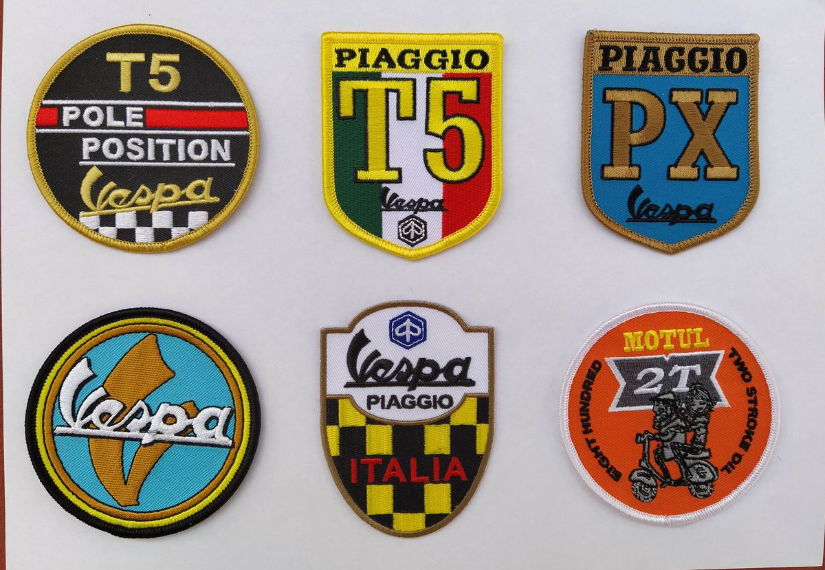 ScooterUpBCN's tweet photo. Vespa patches
•
orders by private message
•
•
#vespa #vespapx #vespapiaggio #vespat5 #vespalovers #vespapatch #vespaitaly #scooteristcrazy #scooterist #scooterboy #scootergirl https://t.co/MbAVqBToPr