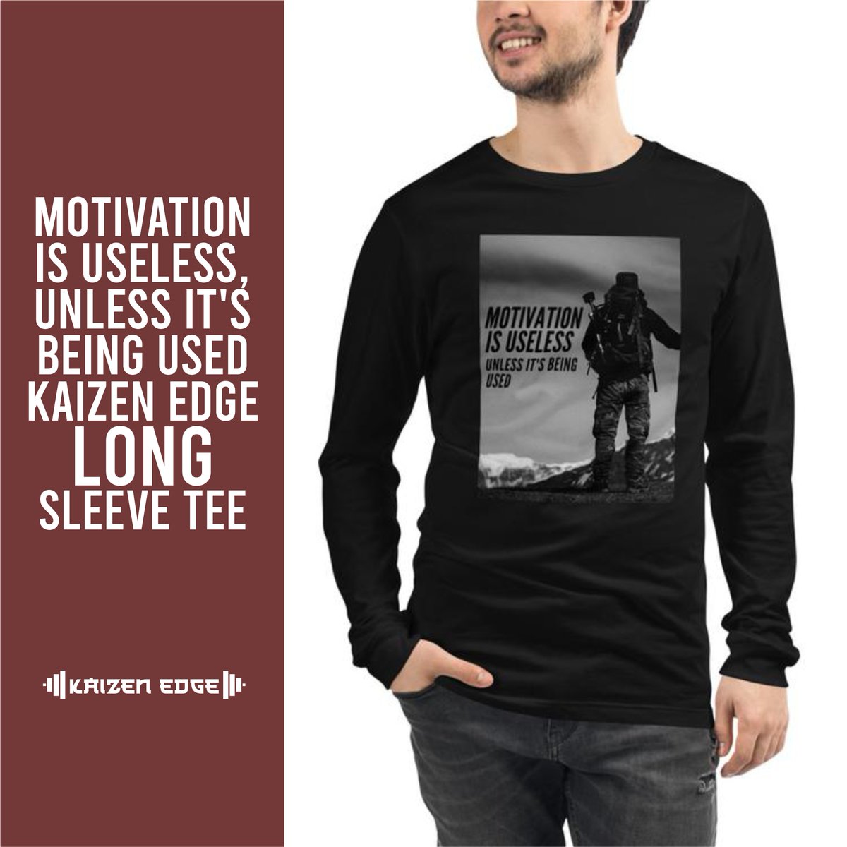 EdgeKaizen's tweet image. Motivation Is Extremely Important In The Fitness Industry. It’s especially important when it comes to exercise, getting fit, getting healthy, or losing weight. As they say, a little motivation goes a long way.

🛍️ bit.ly/348bhGA
.
#kaizenedgeclothing #shortsleeve