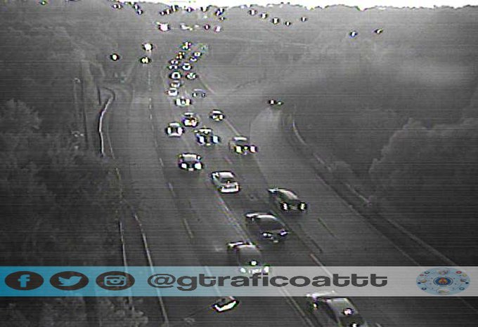 tvnnoticias's tweet photo. Vista del tráfico vehicular en el puente de las Américas. Vía @gtraficoattt #NoticiasTVN #TraficoAM https://t.co/IWUVWaMZul