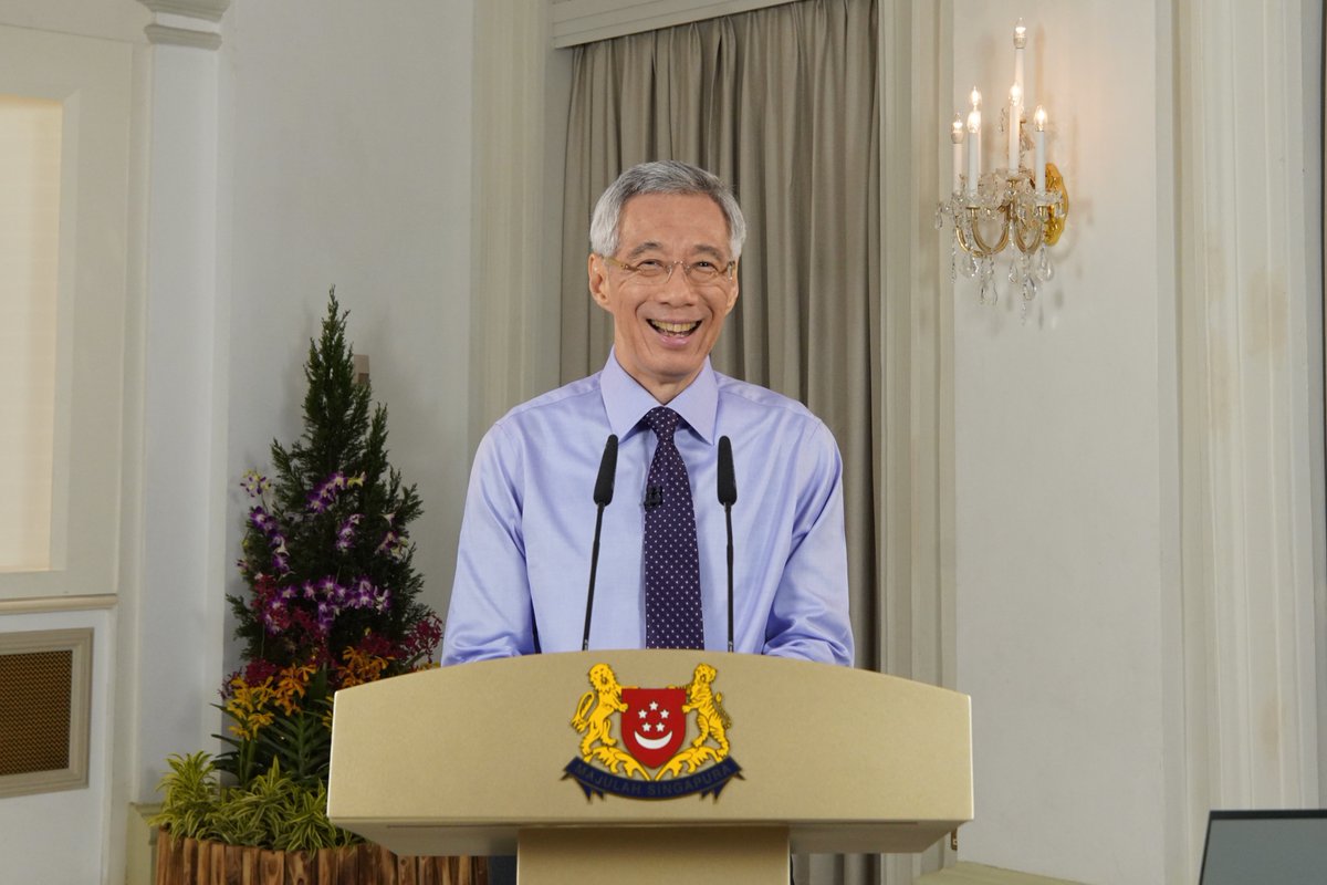 It has been a long year. But because of our collective efforts against COVID-19, we are ready to ease into Phase 3 on 28 Dec. You can watch my full speech and an update on vaccinations here: youtu.be/XHI8nhxkLtw
 – LHL