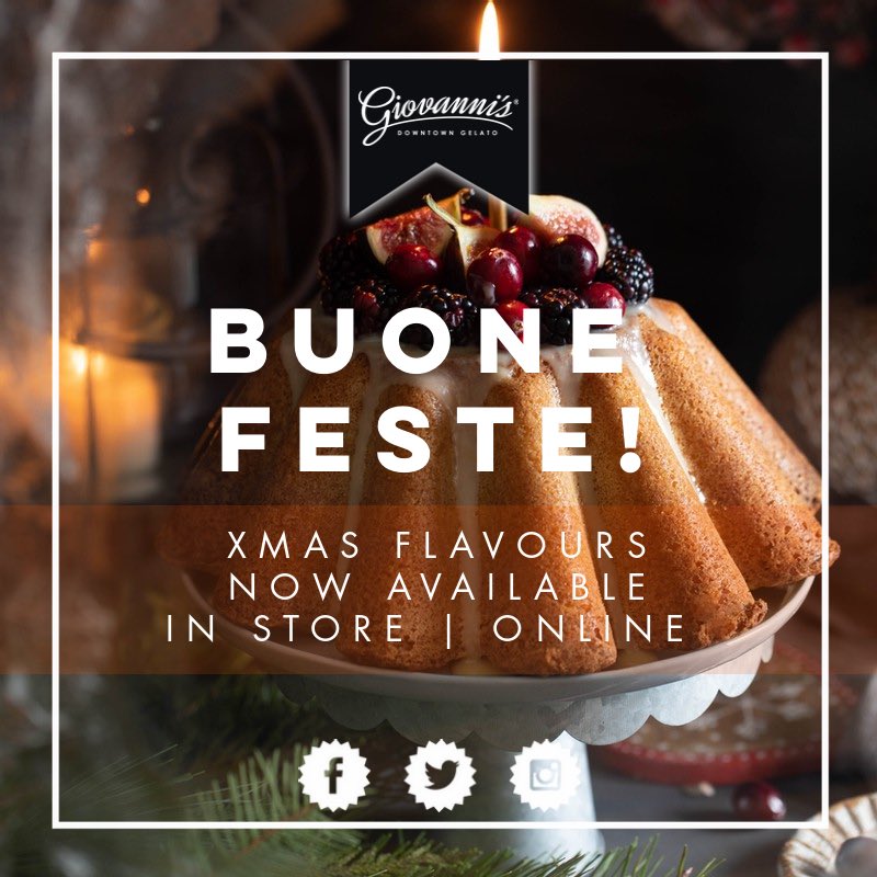 Treat the family to our artisan handmade gelato this Christmas! 🎄🍨🎄

Click the image to get your favourite festive flavour take-home tub today 🏘 #giovannisgelato #madewithlove #greattasteawards #christmas #visitmiltonkeynes #centremk #miltonkeynes #gelateria #italianicecream