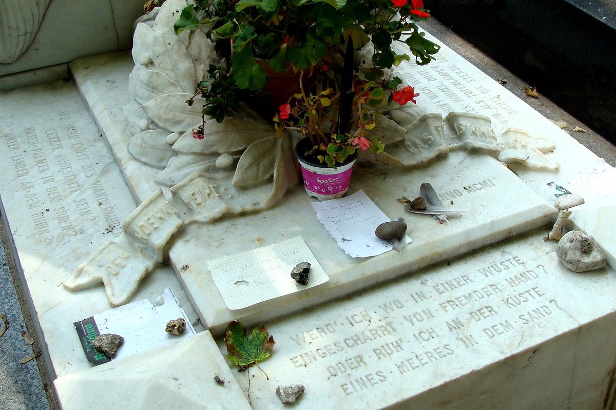 “Where shall I, the wander-wearied,Find my haven and my shrine? Under palms will I be buried?Under lindens on the Rhine?...Well, what matter! God has givenWider spaces there than here.And the stars that swing in heavenShall be lamps above my bier.”~ Where?, H. Heine