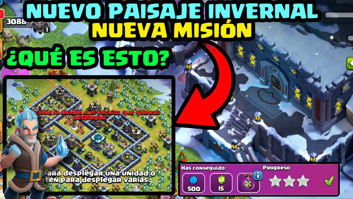 EstrategiasCoC's tweet photo. 🎥🥶¡Tenemos Nuevo PAISAJE de Invierno Épico! ⭐️⭐️⭐️ TRES ESTRELLAS EN EL DESAFÍO

https://t.co/DMTfRFVxEj

#ClashofClans #diciembre #navidad #magodehielo https://t.co/WZykrRmNe2