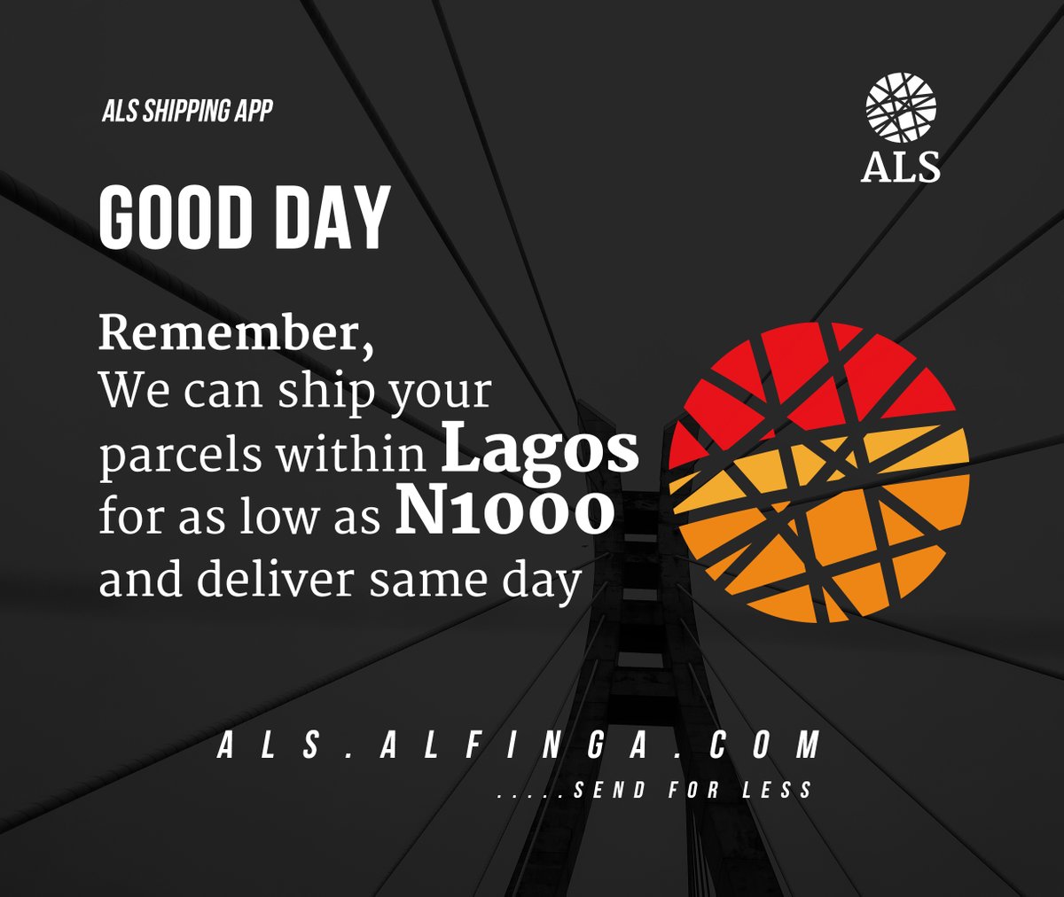 alsshippingapp's tweet image. We are ready to pick your orders ASAP Als.alfinga.com #samedaydelivery #nextdaydelivery #fastandsafedelivery #explore #explorepage #nationwidedelivery #internationalshipping #shippingcompany #logistics #logisticscompany