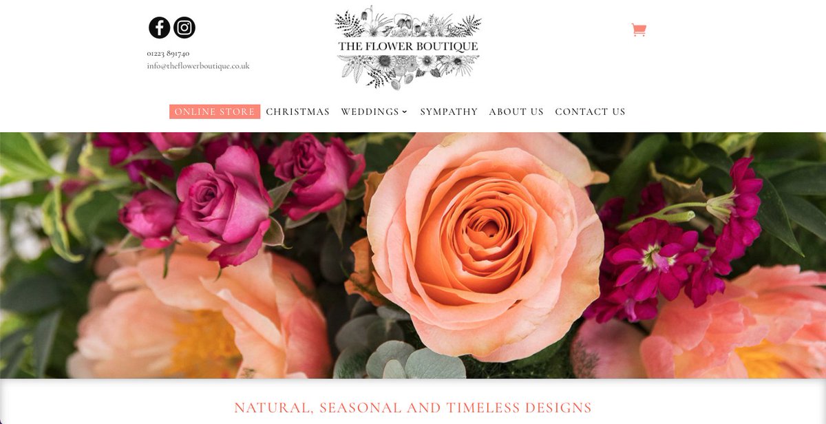 nextnorth's tweet image. Amazing new website design for one of our local and oldest Nextnorth clients!

We've been working alongside theflowerboutique.co.uk for over 10 years now - so it was about time for a freshen up of their website, and it looks brilliant!