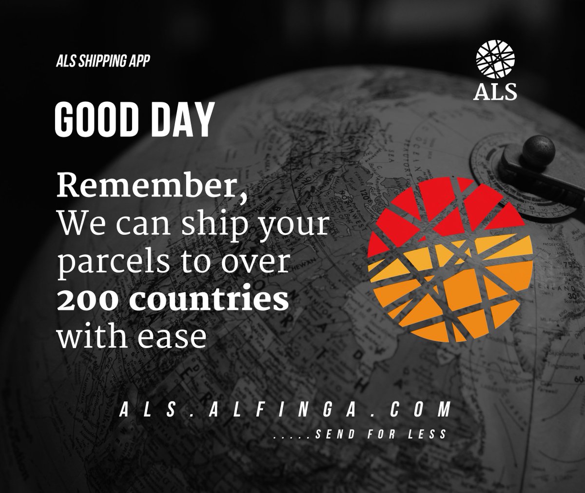 alsshippingapp's tweet image. We can take your parcels to other countries. als.alfinga.com #samedaydelivery #nextdaydelivery #fastandsafedelivery #explore #explorepage #nationwidedelivery #internationalshipping #shippingcompany #logistics #logisticscompany
