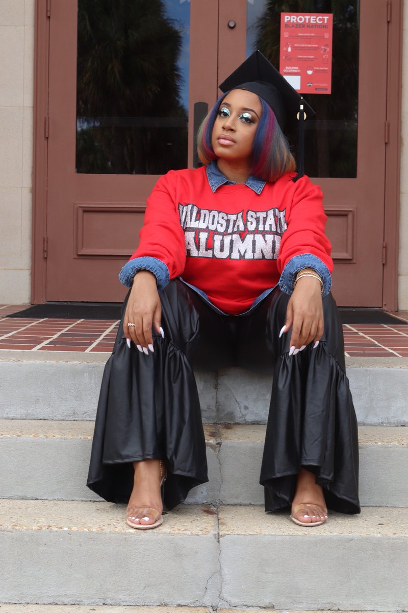 belledujour_'s tweet photo. Today is the first day of the rest of your life! YOU deserve everything good thing that is coming your way! Nothing, and I mean NOTHING comes easy! Consistency, perseverance and FAITH IN GOD are the three keys to life! ❤️ @AjahJanae #valdostastategrad #classof2020 https://t.co/WoXp0tHus9