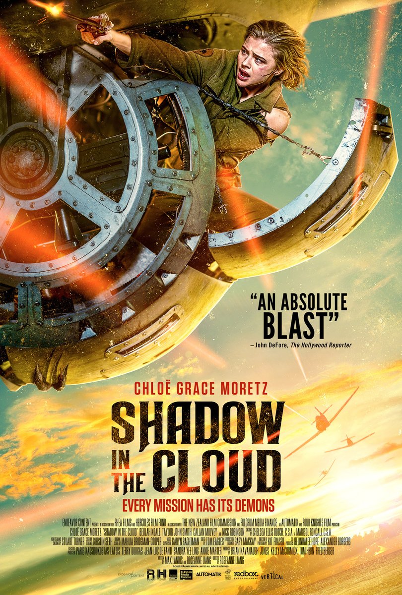 Takecinemag's tweet photo. Poster . Shadow in the Cloud (2020) https://t.co/3y48qnbph4 https://t.co/KLNFdwzPZT