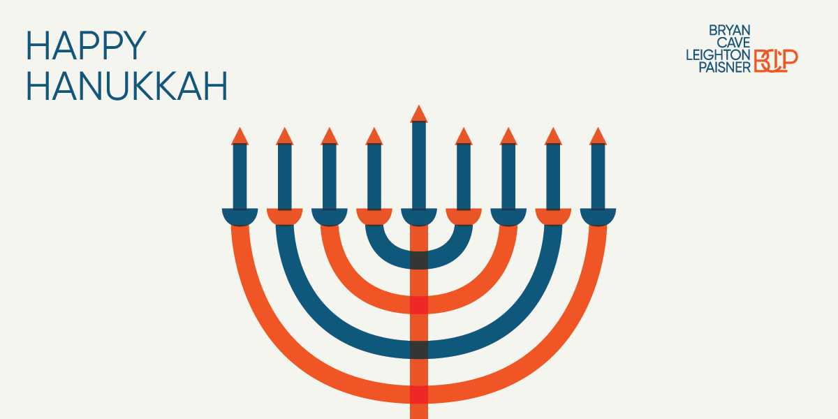 BCLP_Trainees's tweet photo. BCLP wishes a Happy Hanukkah to all those celebrating. https://t.co/cx6wZG5ySi