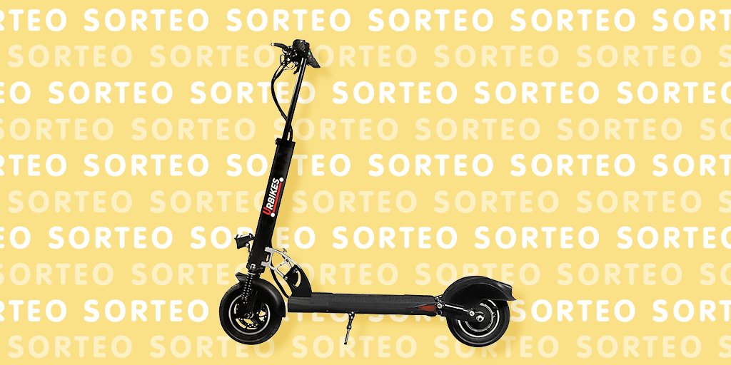 CashConvertersE's tweet photo. #FelizLunes ¡MEGA #SORTEO! 🎁 ¡Llévate un Patinete Eléctrico de Urbikes participando AQUÍ! 👇

1️⃣ Sigue a @CashConvertersE
2️⃣ RT
3️⃣ LIKE
4️⃣ Comenta mencionando 2 amig@s

☘ +1 PARTICIPACIÓN EXTRA haciendo clic y registrándote en nuestra Newsletter ☘ 

✅https://t.co/uiVxgE36C9 https://t.co/kHH2iEt7Aq