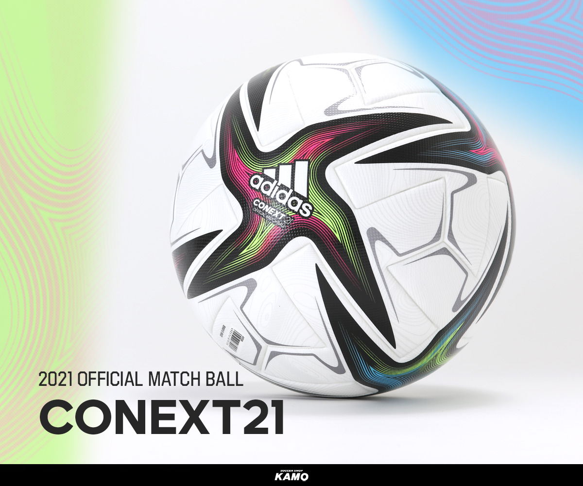 サッカーショップkamo A Twitter アディダス Newサッカーボール Conext21 T Co Fbbc1i25rw 世界中の団結やつながりを実現するという願いが込められ デザインはfifa傘下の6つの大陸の地形からインスピレーションを得た世界がひとつに繋がっていく動きを