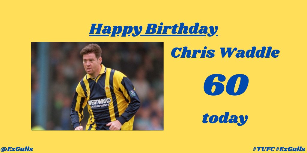  | Happy Birthday to Chris Waddle!  