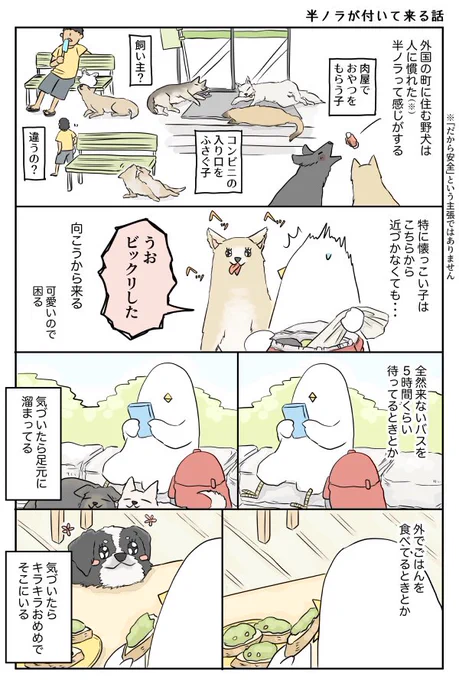 半ノラが付いて来る話 