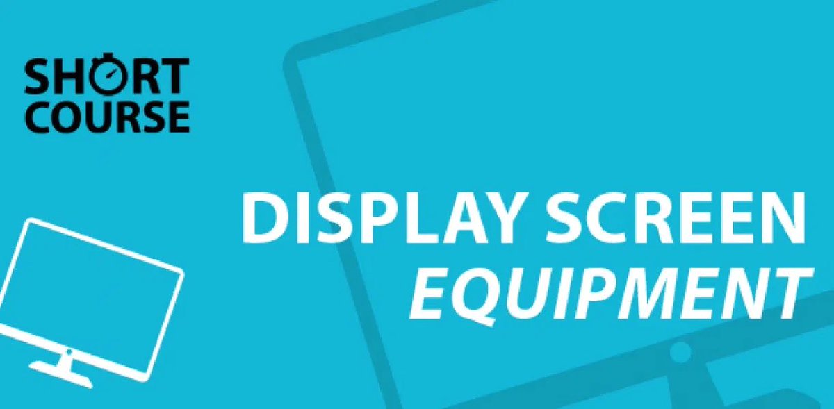 Are you sitting comfortably? 

From postural issues to eye strain, the regular use of display screen equipment can cause many issues. Learn the steps to make the use of DSE as comfortable as possible with this 30-minute online Short Course.

jwponlinetraining.co.uk/product/displa…