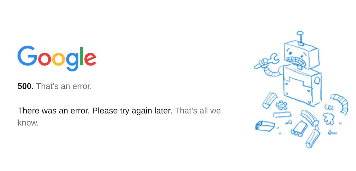 lourodriguez's tweet photo. #googledown https://t.co/xR2rf1YiGk