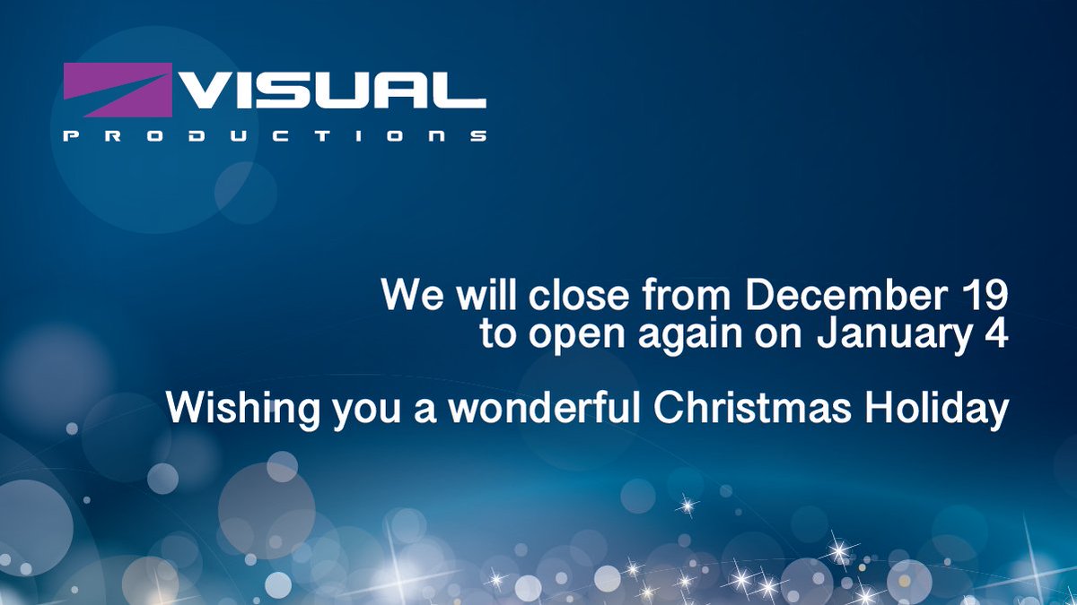 The office will close for the Christmas holidays.