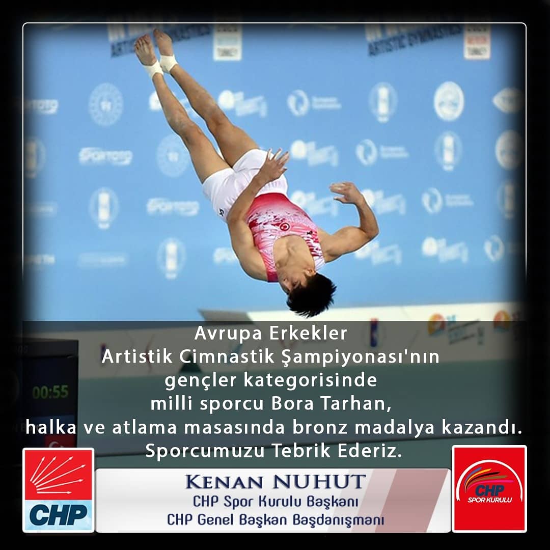 chpsporkurulu's tweet photo. Mersin'de düzenlenen, Avrupa Artistik cimnastik şampiyonası'nda ülkemizi temsil eden sporcularımızın başarılarını kutlar, tebrik ederiz.

#chpsporkurulu #artistikcimnastik
#ibrahimçolak #mertefekılıçer #ferhatarıcan #boratarhan https://t.co/S0vM8ncSwN