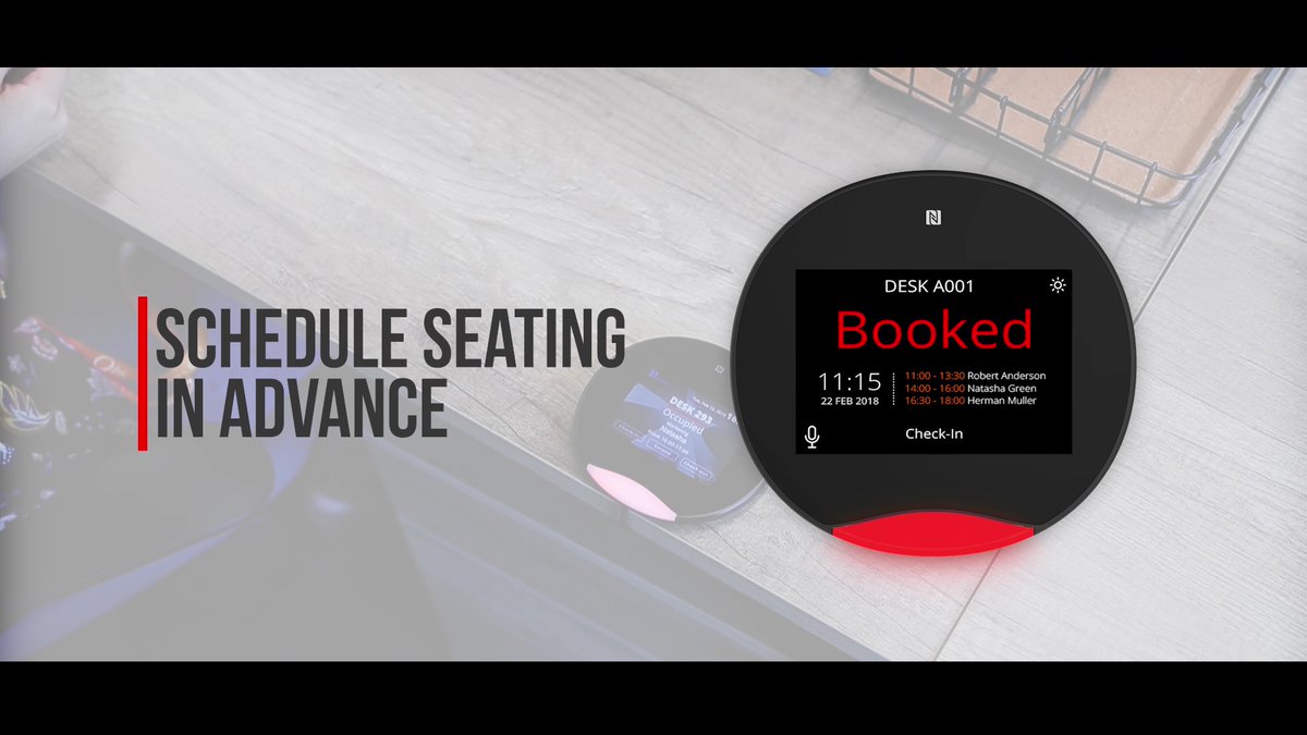 Safeguard your workspace and those around you with the TD-0350 desk booking system.⁠
⁠
✔️Encourage Social Distancing⁠
✔️Book in Advance⁠
✔️Check-In Faster⁠

qbictechnology.com/td-0350