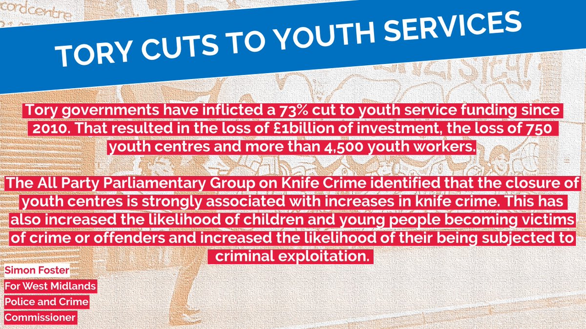 TORY CUTS TO YOUTH SERVICES