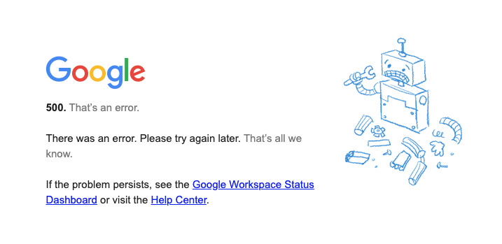 abigailfrmn's tweet image. Just when you think 2020 has brought it all...now the internet (or rather, the google corner of the internet) is breaking 

#timeforabreak #2020 #wheresmypenandpaper