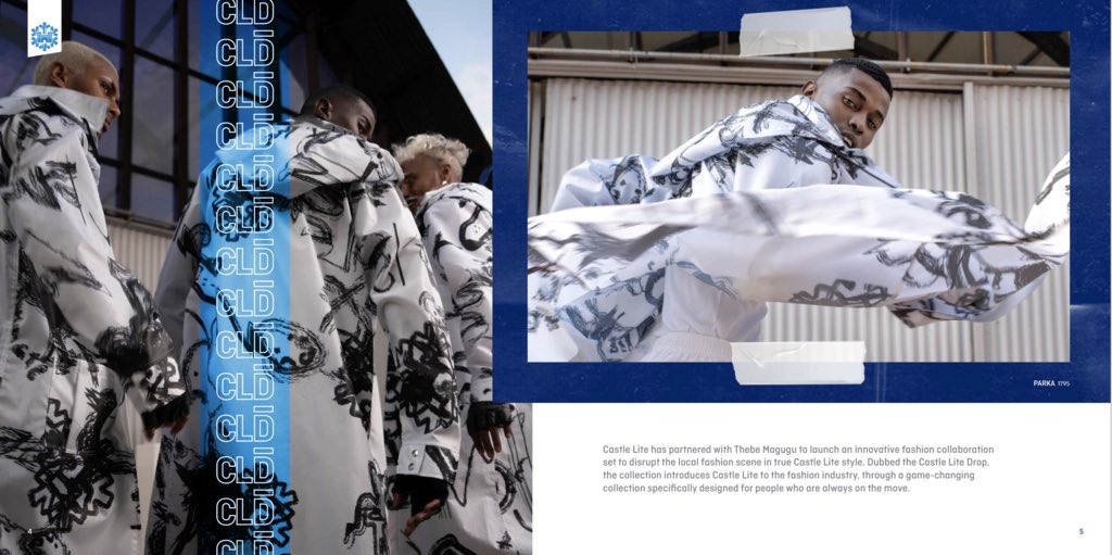 DIPSTREET's tweet photo. @castlelitesa have partnered @_ThebeMagugu_ to launch a game changing fashion collection specifically designed for people who are always on the move. 

Shop CLD X Extracurricular : 
https://t.co/xQsHUmMwtj 

Our physical store 61 Woodlands Avenue Hurlingham https://t.co/DkJ1KogxkP