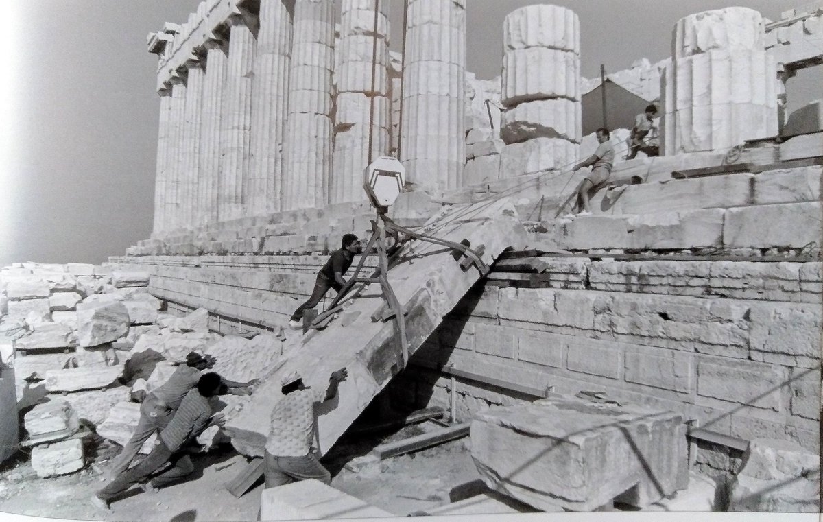 f_nomikou's tweet photo. #MuseumsUnlocked

Restoration &amp; conservation work on the #Parthenon and the rest of the Acropolis monuments

From the past "Chisel and Memory" exhibition at the Acropolis Museum https://t.co/BsUsSpaSOE
