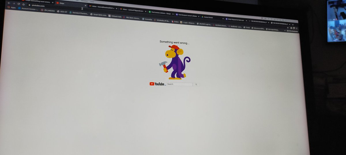 youtube is down <a href="/YouTube/">YouTube</a> <a href="/YouTubeIndia/">YouTube India</a>