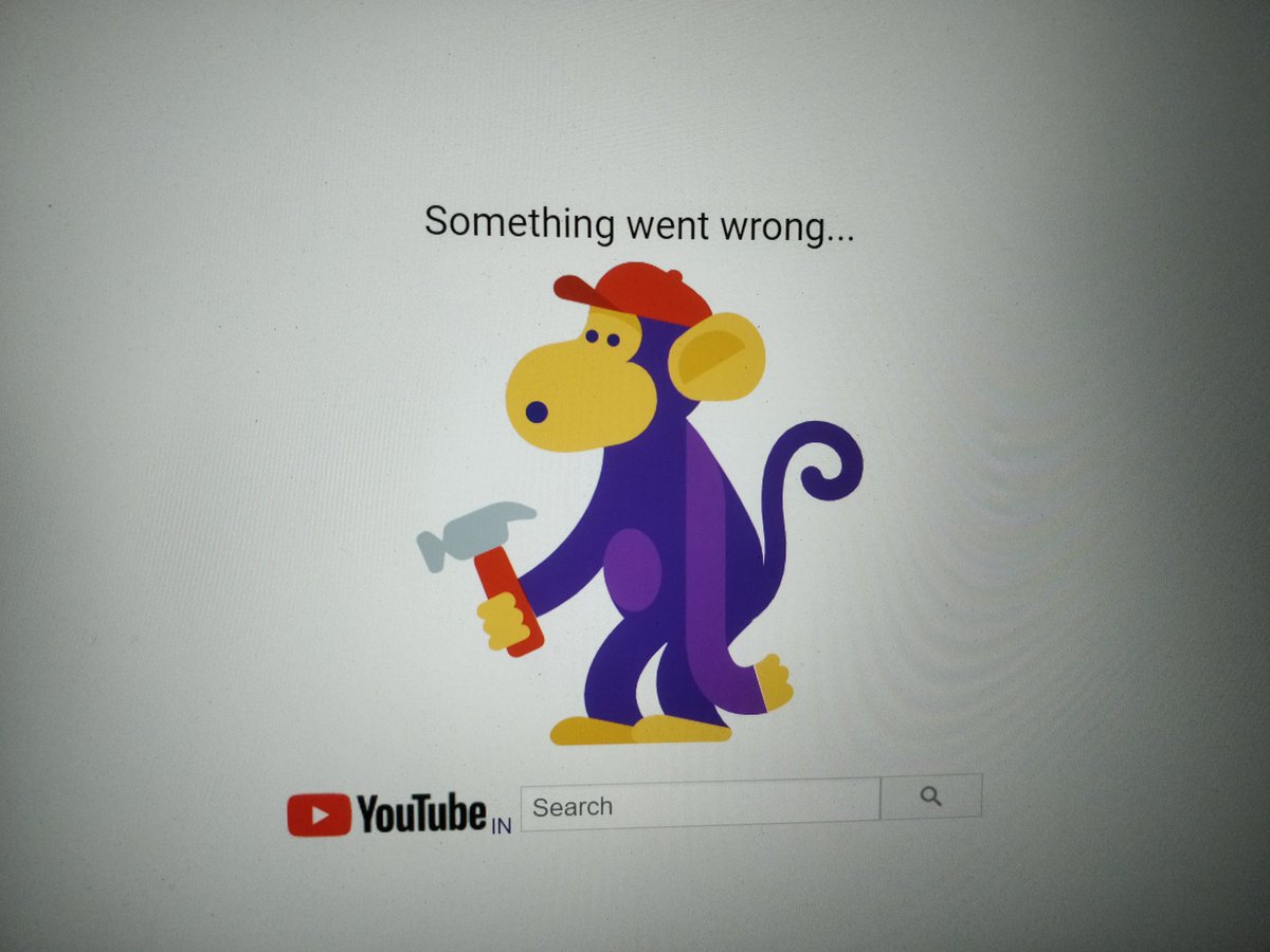 cheemschad's tweet photo. Youtube servers down again
#youtube #youtubedown #google #ytdown #yterror #yt #whyyoutube #youtubenotworking https://t.co/7Y8kIFtYEW