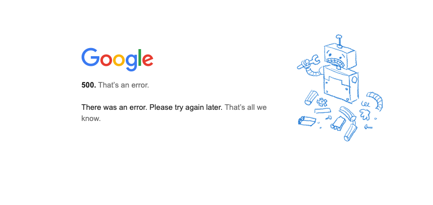 rdroguett's tweet photo. #Gdown .... #GoogleDown https://t.co/ykOCDGBTaz