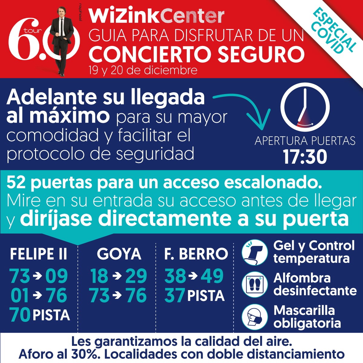 MovistarArenaEs's tweet photo. Esta noche, recibimos de nuevo la magia navideña de @RAPHAELartista ,que celebra con nosotros sus 60 años sobre los escenarios.
Apertura-17:30h.
Por favor, sigue los horarios y medidas de seguridad.Ayúdanos a demostrar que la cultura es segura. #CulturaSegura #QueremosPasarloBien https://t.co/rliZtNOwnG