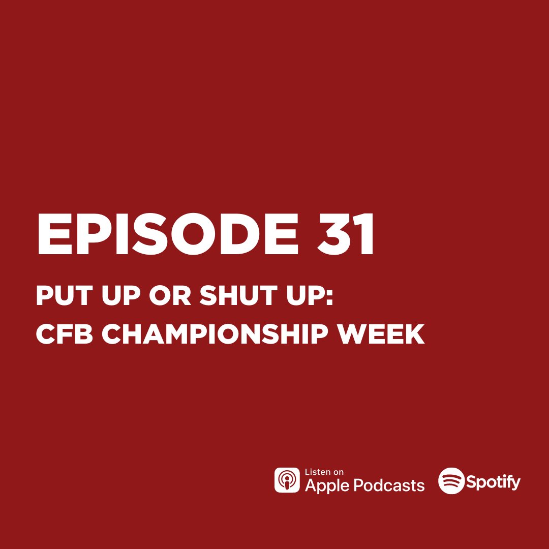 backtothebricks's tweet image. 🚨NEW EPISODE🚨

➡️ Malzahn out at Auburn: is it time for the Tigers to “Freeze”?
➡️ Analysis and picks for all the conference championship games 
➡️ Our final 4 for the CFP

🎧 : linktr.ee/backtothebrick…