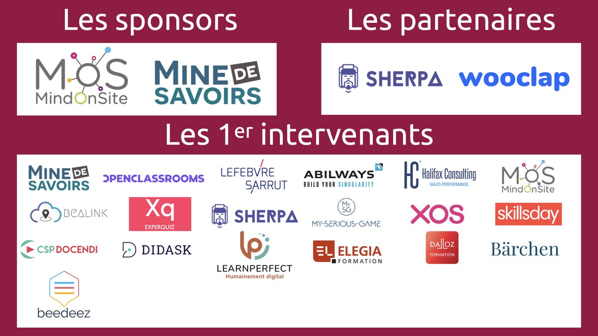 Un #webinaire de qualité, ça tient en grande partie à la pluralité et la diversité de ses intervenant.e.s. C'est pourquoi, on tenait à vous dire merci ! 
Pour s'inscire, c'est par ici : les-grands-debats.com/#inscription  <a href="/OCFrance/">OpenClassrooms</a> <a href="/Halifax_Group/">Halifax Consulting</a>  <a href="/EdtechSherpa/">Speedernet Sherpa</a> <a href="/xoslearning/">xos</a> <a href="/BeedeezApp/">Beedeez</a> #LGD