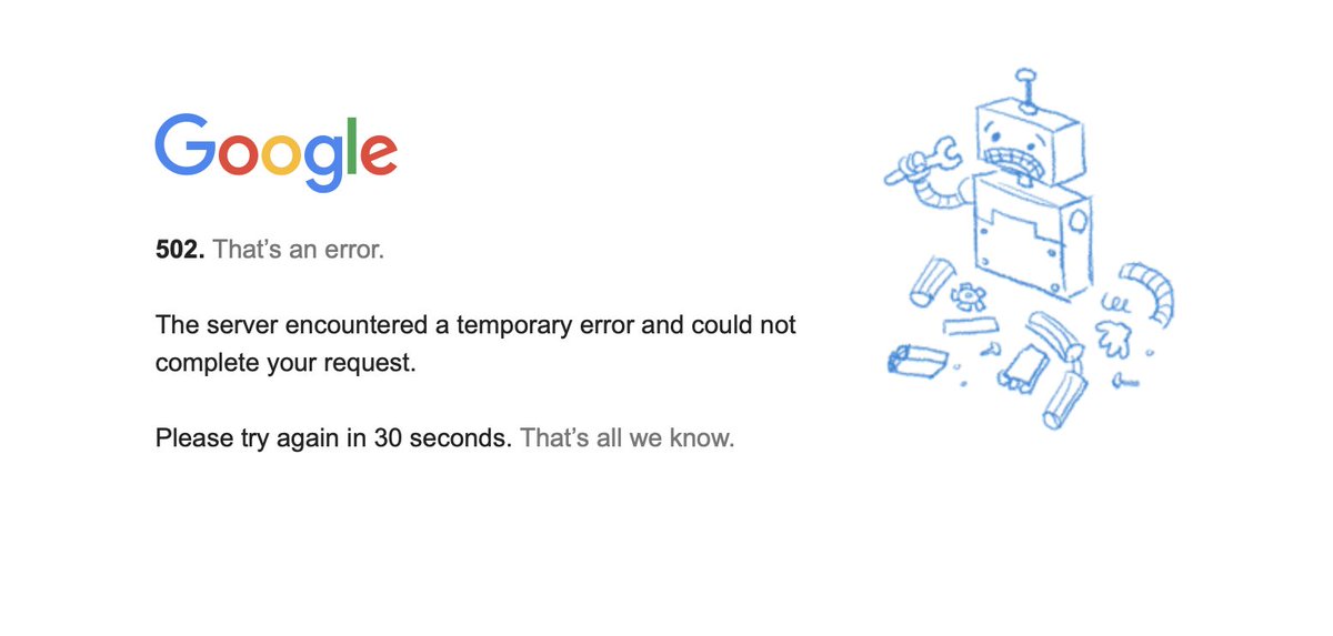 Google est cassé !  #Gmail #YouTube allez on relance les #Fax