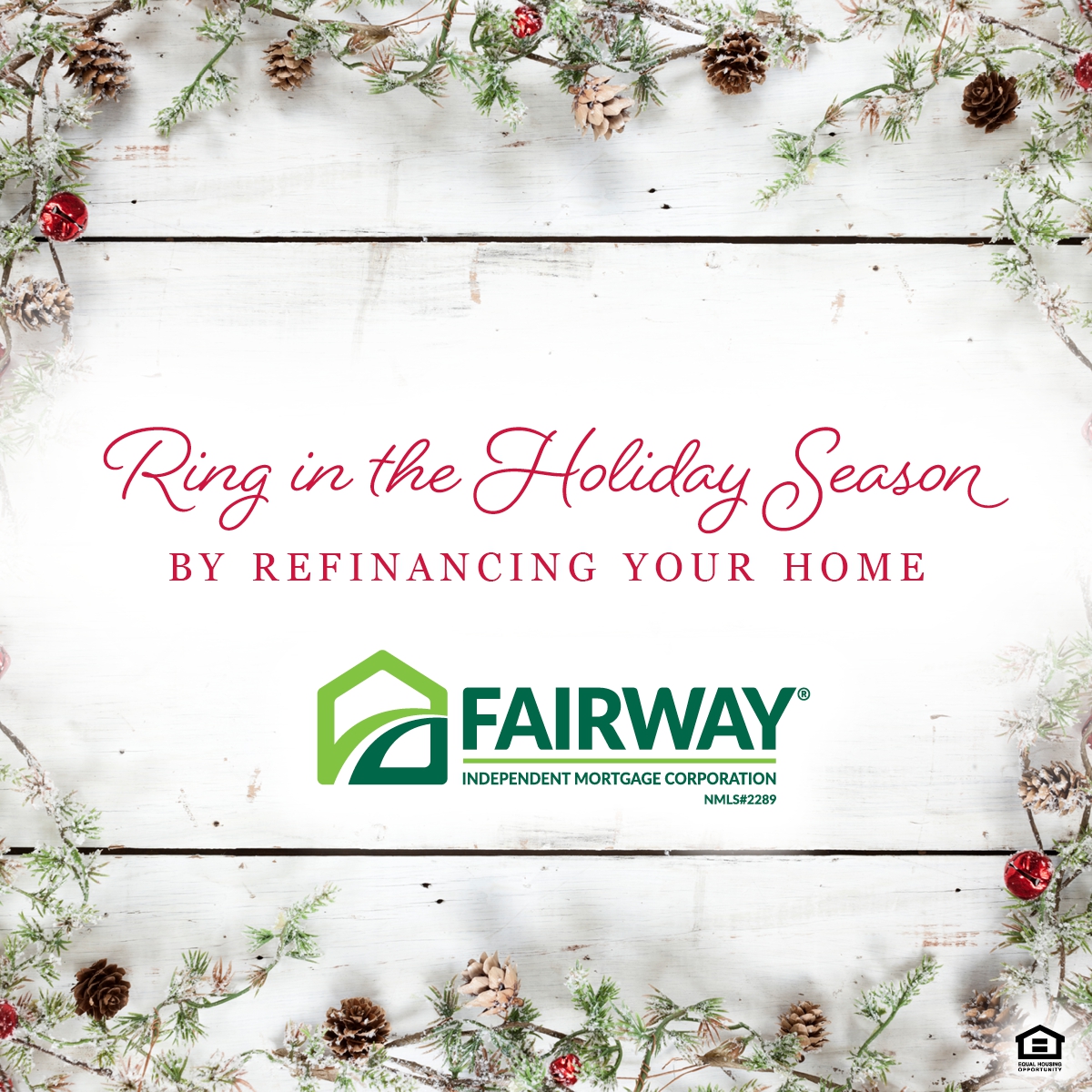 kenpederson's tweet photo. What better way to ring in the holiday season than by saving money? Contact us today to see if refinancing is could help you! #FairwayNation #Fairwaylancaster #refiance #lendersnearme https://t.co/DTmYIj7iLN