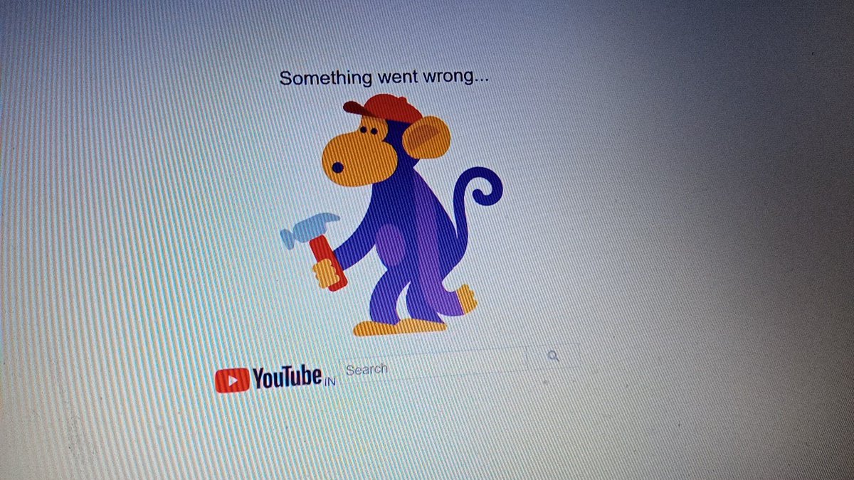 #youtubedown just 10 minutes back it was normal... Something is wrong somewhere. I saw 5 planes flying at very low height from different direction today in my area... Maybe military plane.