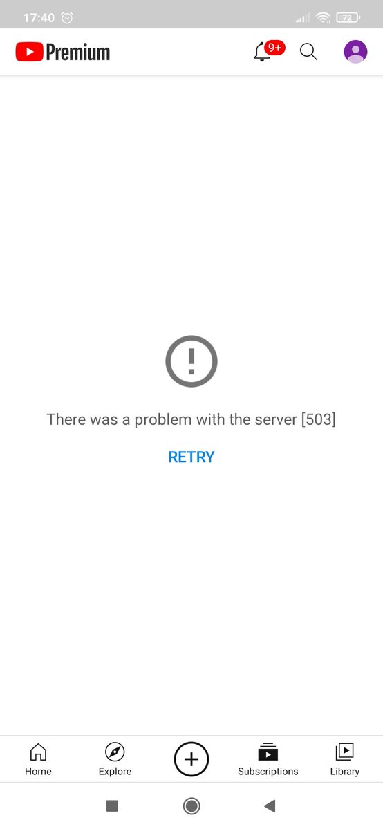 YogeshBande3's tweet photo. @YouTube YouTube Down. https://t.co/1ewqnbudcI