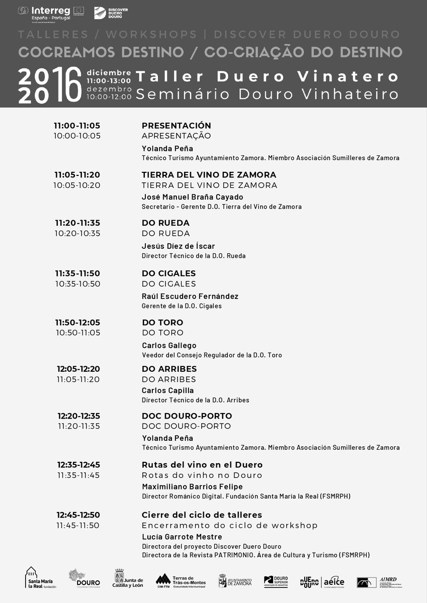 DouroDuero's tweet photo. #workshop 16 dezembro
#taller 16 diciembre https://t.co/KWNxqiBxZU