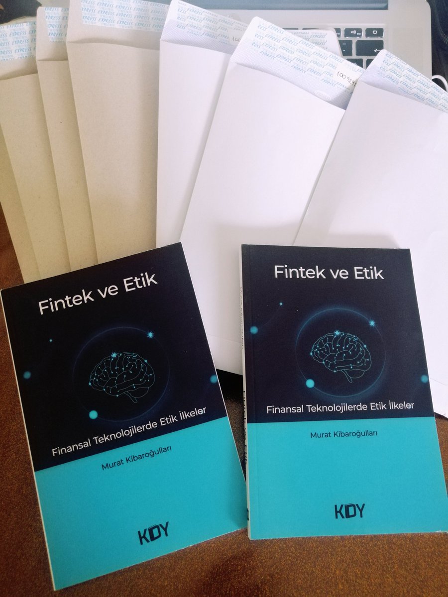"Fintek ve Etik" kitapları gönderime hazir, keyifli okumalar dilerim 🙏😊
kitapyurdu.com/kitap/fintek-v…

 #paymentsystems #fintek #payments #fintech #etik #ethics #ethicsinfintech #finansalteknolojiler #finansalokuryazarlık #bankacılık