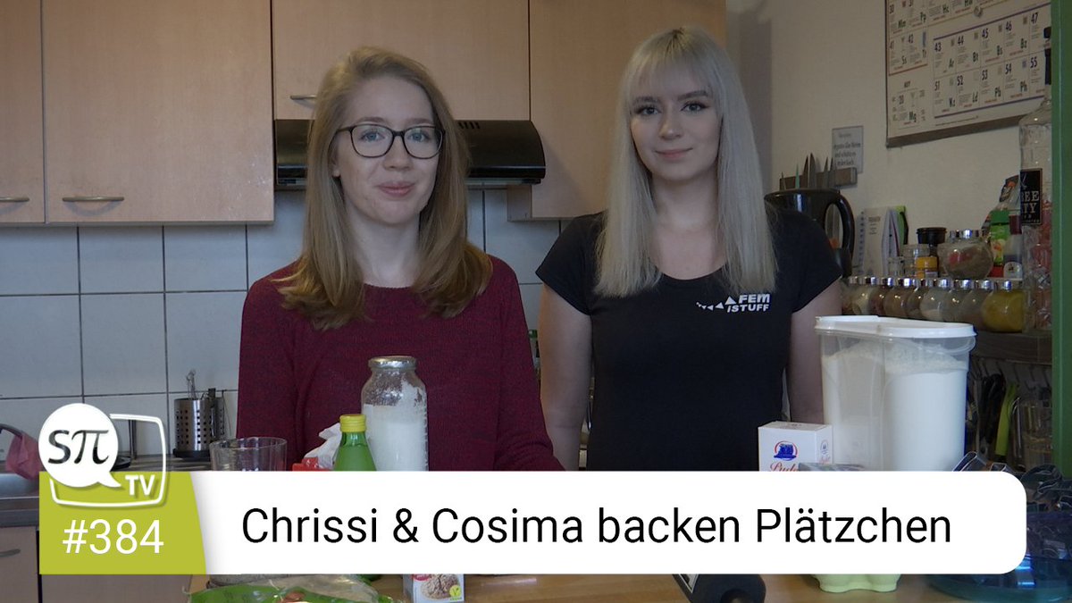 iSTUFFde's tweet photo. [NEU | sPiTV] Zur Weihnachtszeit gehört natürlich auch eins: Plätzchen backen! Cosima und Chrissi zeigen Euch heute wie es geht:

https://t.co/YMVHOvB1SD

#iSTUFF #FeM #sPiTV #newsletter https://t.co/8GLZnINh6l