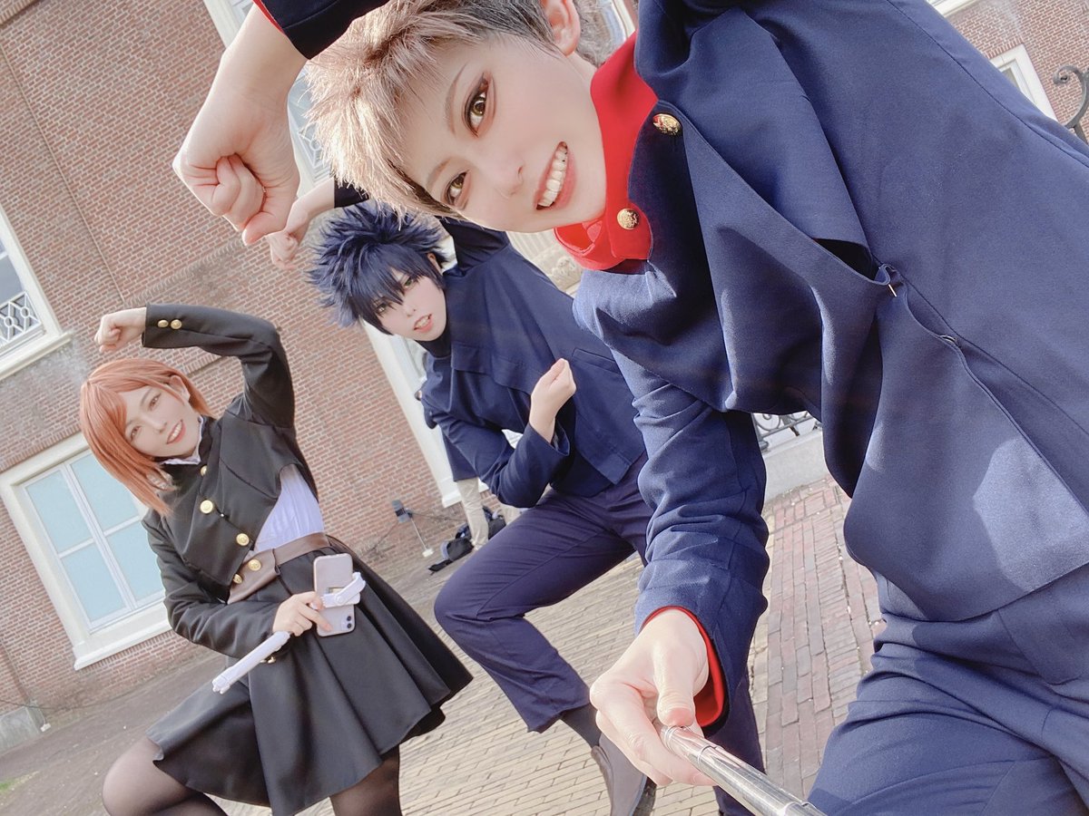 maru_nkmk's tweet photo. 昨日のお速報〜！
呪術の1年生併せしてきたんやけど最高に楽しすぎた……………
みんな可愛すぎるので全人類見てくれ〜！！！

りとさん寒い中本当にありがとうございましたー！ https://t.co/bdnLq8duOE